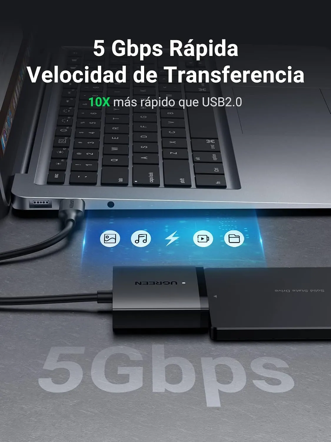 Adaptador USB 3.0 A SATA III - Imagen 2