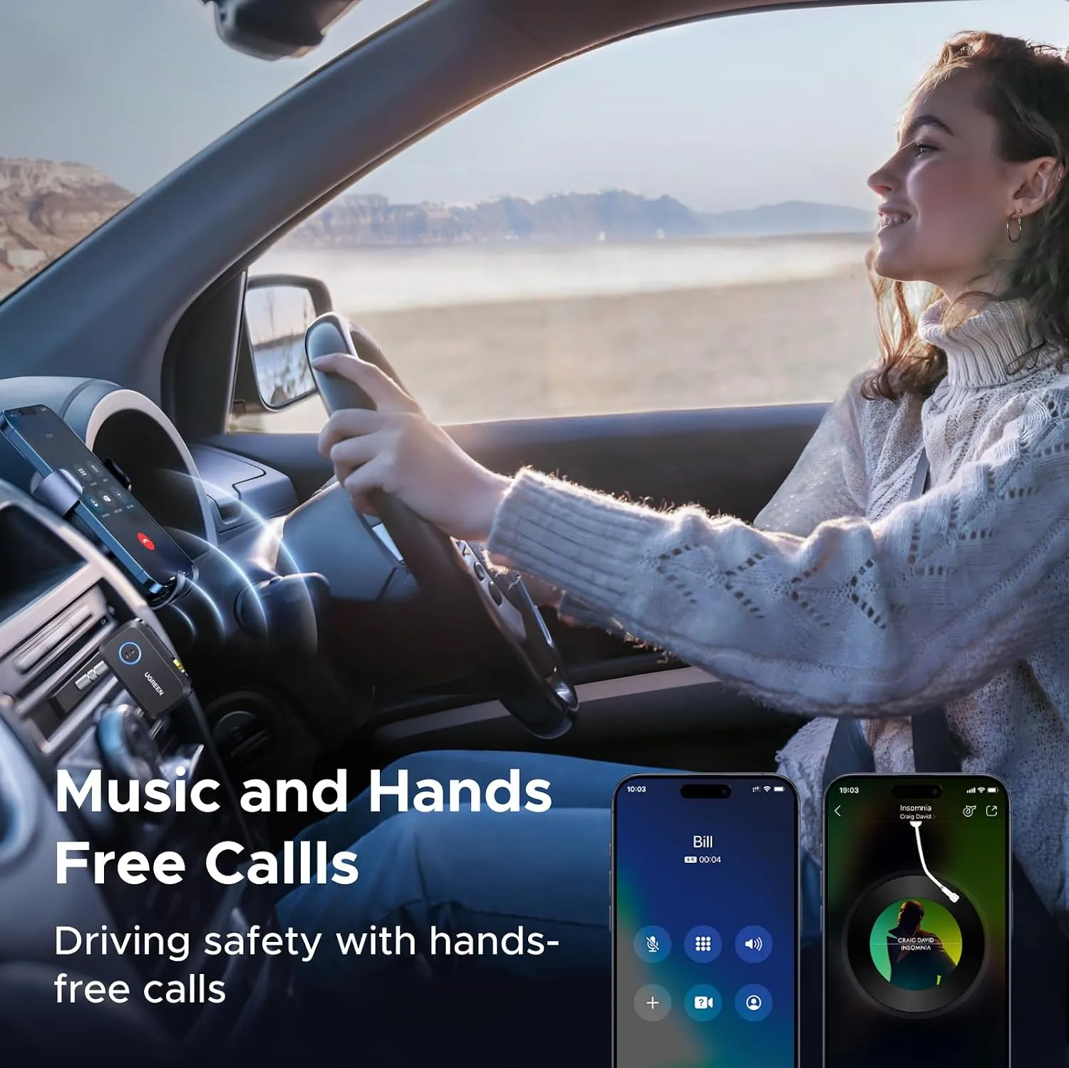 Aux Bluetooth 6.0 Para Auto - Imagen 3