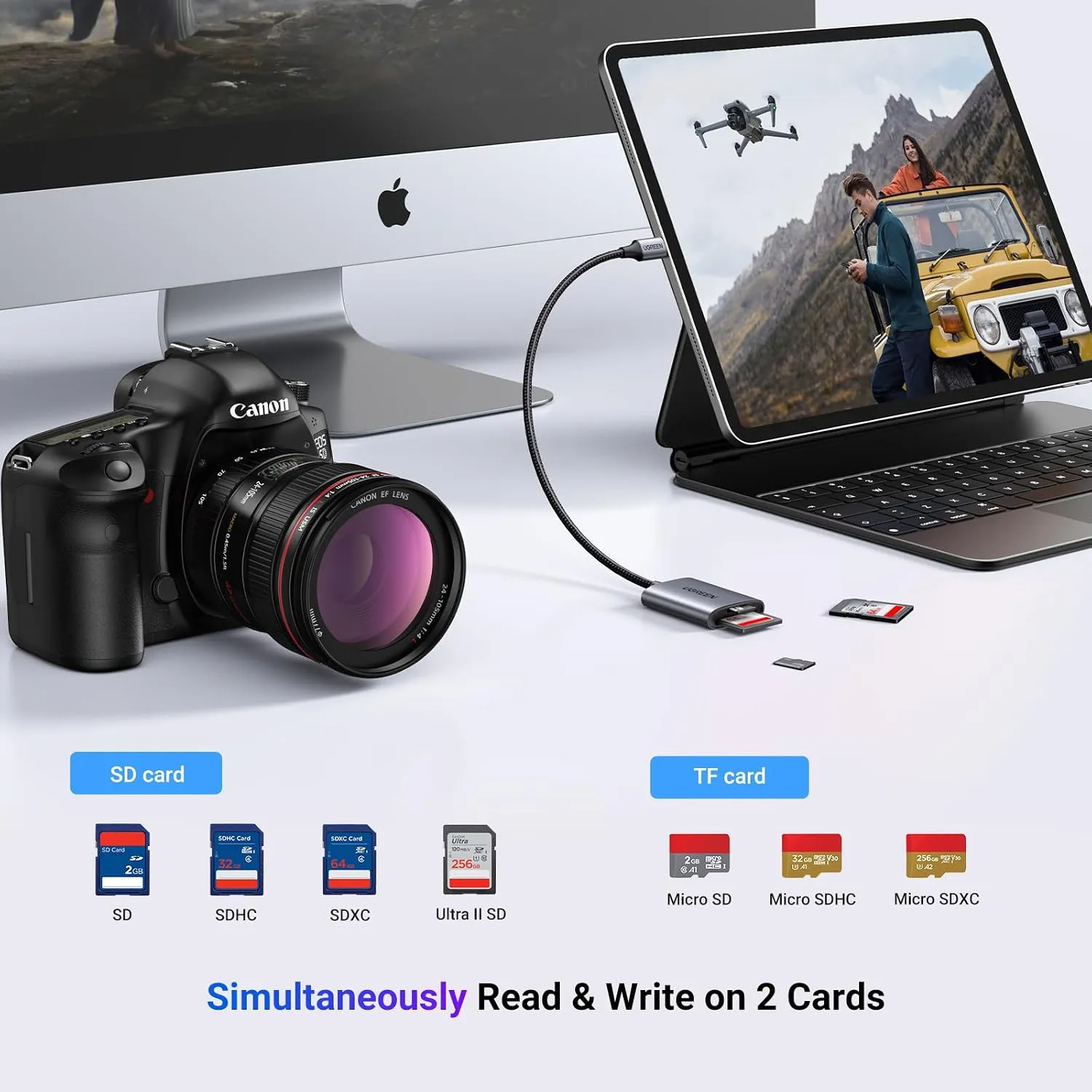 Lector De Tarjetas SD USB C - Imagen 3