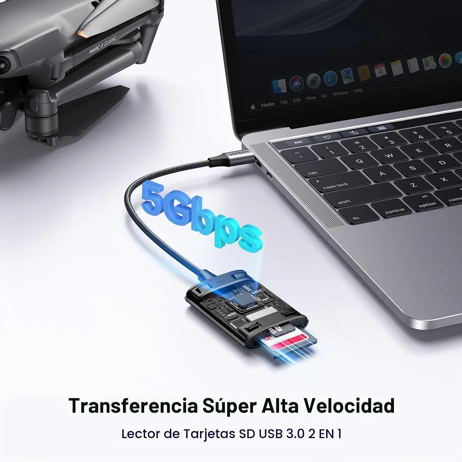 Lector De Tarjetas SD USB C - Imagen 2