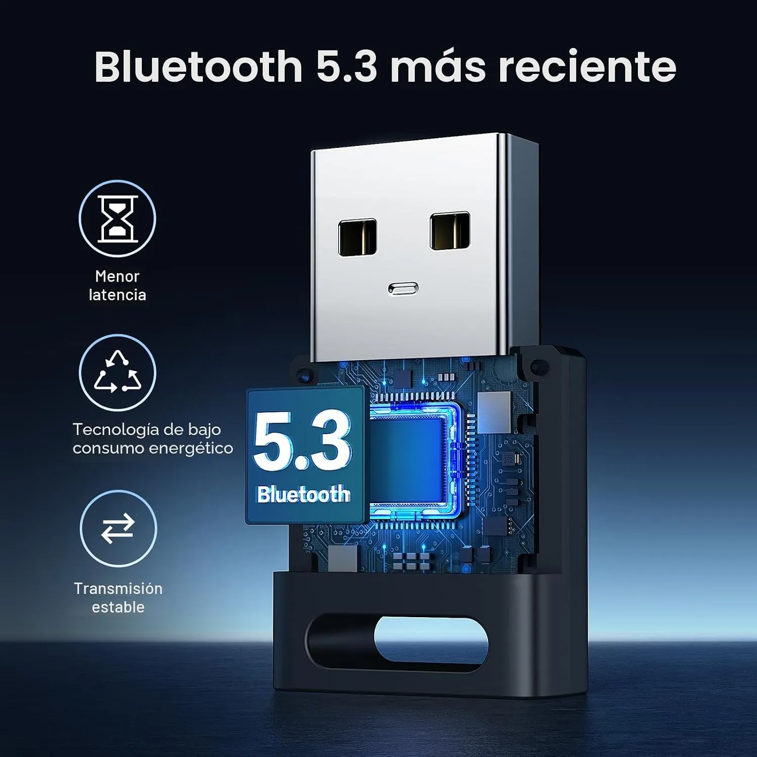 Adaptador USB Bluetooth 5.3 Para Pc - Imagen 4