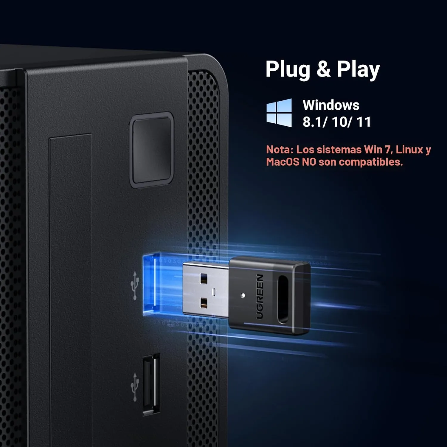Adaptador USB Bluetooth 5.3 Para Pc - Imagen 3